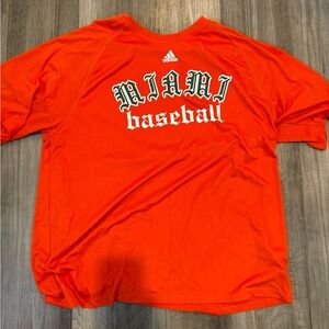 Miami Baseball Drifit Shirt
